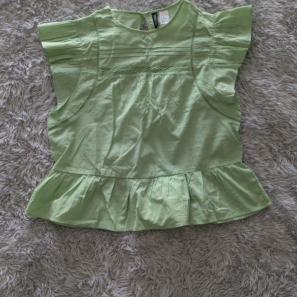 H&M Peplum Blouse